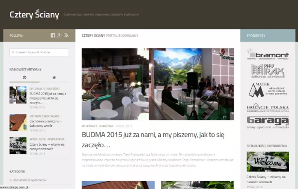 Portal Cztery Ściany już dostępny online