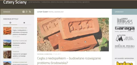 Systemy rynnowy i kominowy na portalu