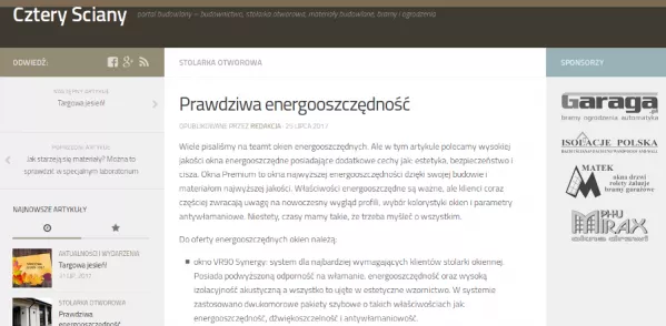 Nowe tematy na portalu