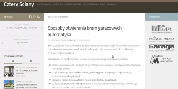 Nowe tematy na portalu