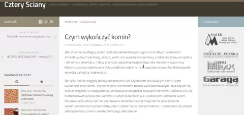 Materiały budowlane na blogu budowlanym