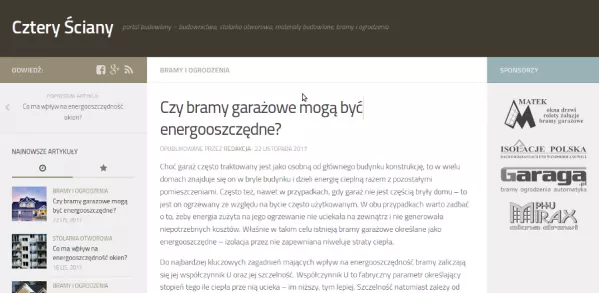 Ciekawe zagadnienia na blogu