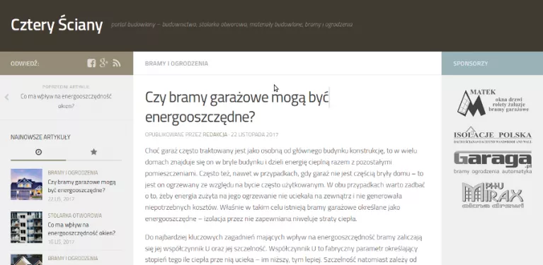Ciekawe zagadnienia na blogu