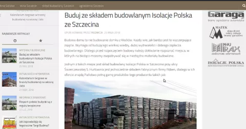 Blog budowlany poleca
