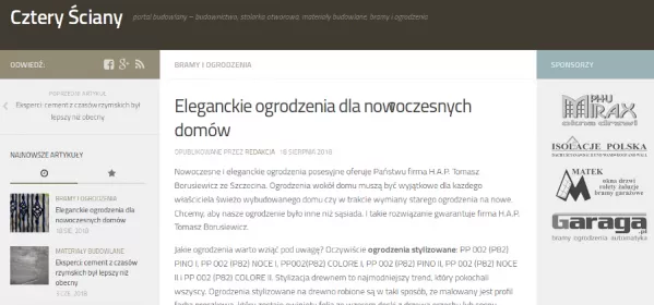 Nowe zagadnienie na blogu budowlanym