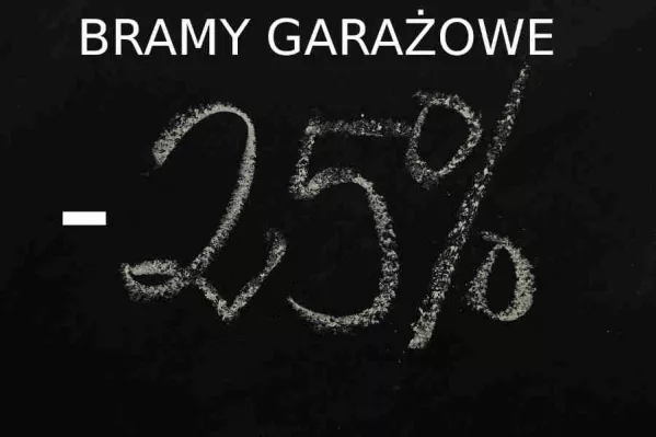 Bramy garażowe w atrakcyjnej cenie