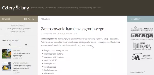 Porady na naszym blogu budowlanym