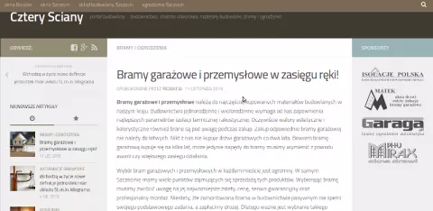 Nasze bramy na blogu budowlanym