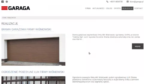 Zalety bramy uchylnej firmy Wiśniowski