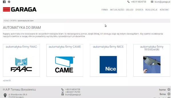 Nowoczesna automatyka do bram
