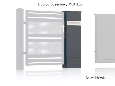 Słup ogrodzeniowy MultiBox w promocji