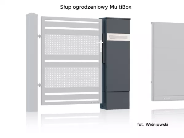 Słup ogrodzeniowy MultiBox w promocji