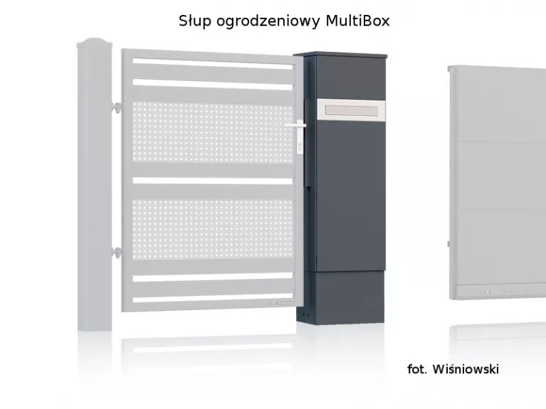 Słup ogrodzeniowy MultiBox w promocji