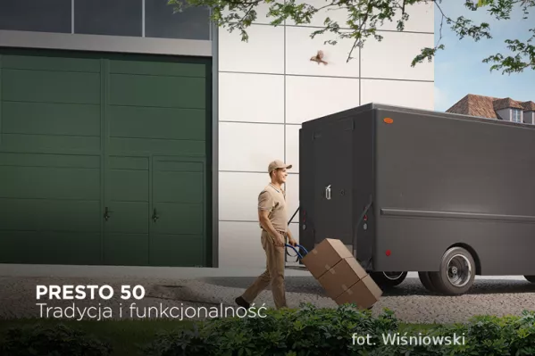 Brama dwuskrzydłowa PRESTO 50 - nowość