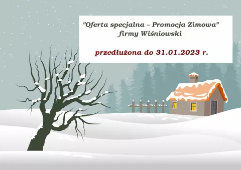 Przedłożona promocja na produkty Wiśniowski