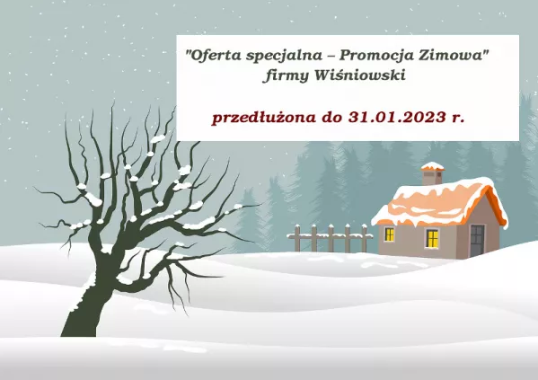 Przedłożona promocja na produkty Wiśniowski