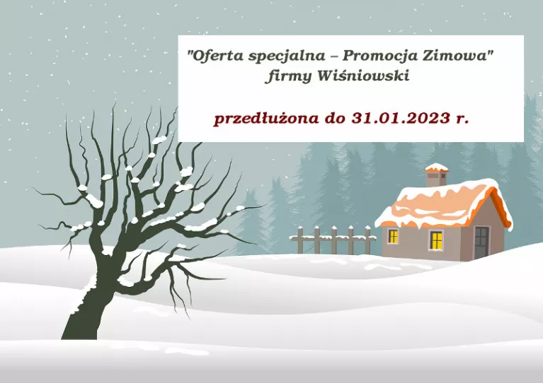 Przedłożona promocja na produkty Wiśniowski