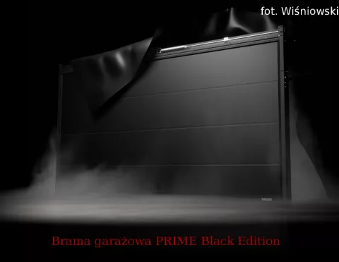 Brama w kolorze czerni - produkt najwyższej jakości