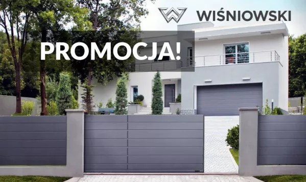 Wiosenna promocja bram garażowych i ogrodzeń marki WIŚNIOWSKI!