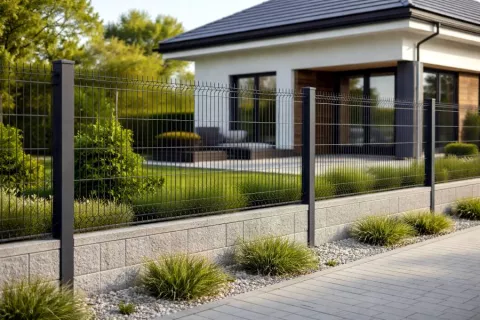 Ogrodzenia panelowe 2D i 3D - który typ wybrać?