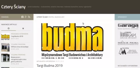 Targi Budma na portalu budowlanym