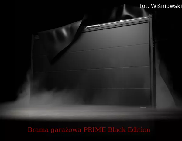 Brama garażowa PRIME Black Edition 