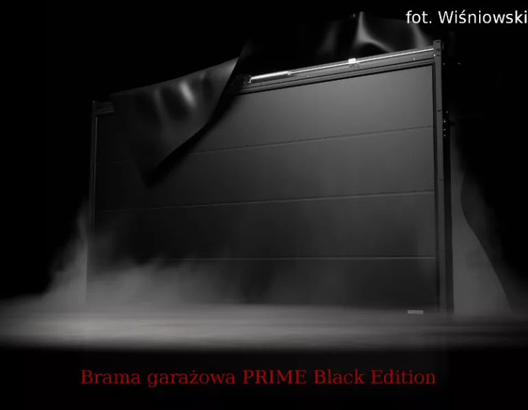 Brama garażowa PRIME Black Edition w naszej ofercie